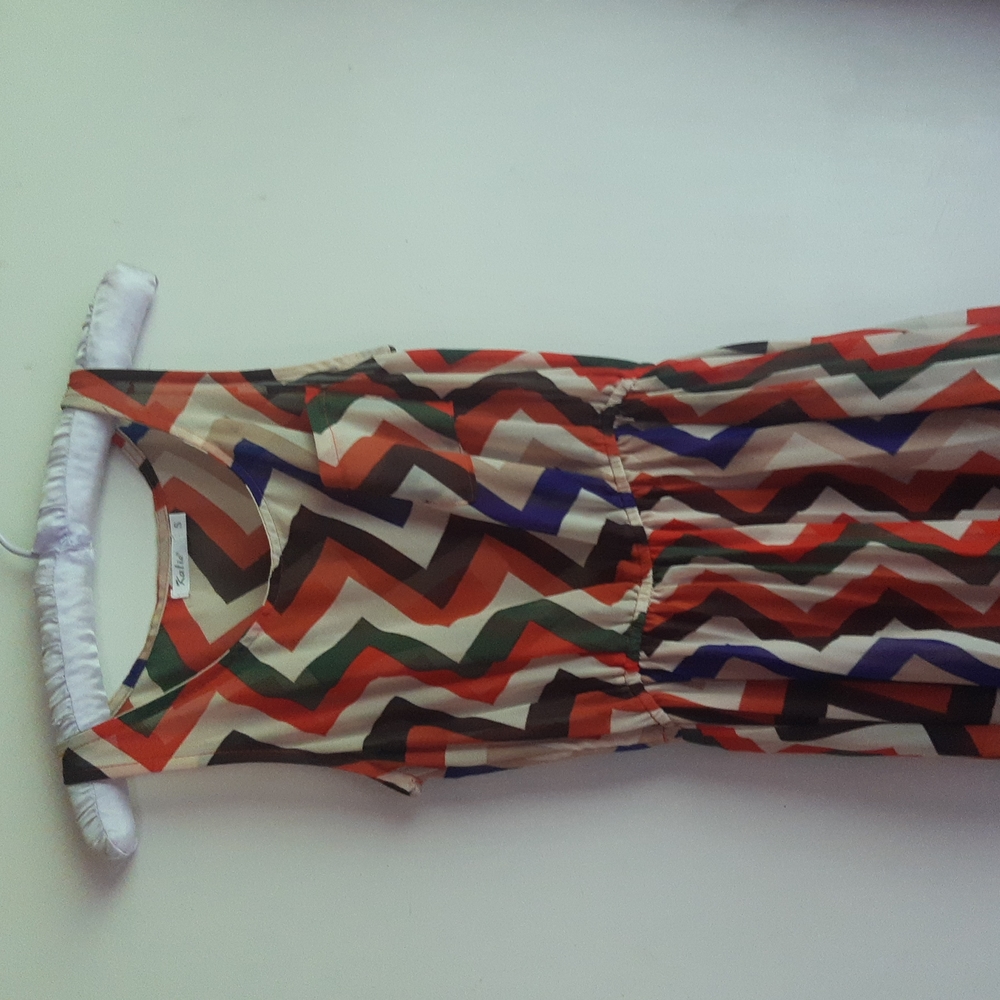 Short Front Long Back Katie Light Lined Summer Dress size Small